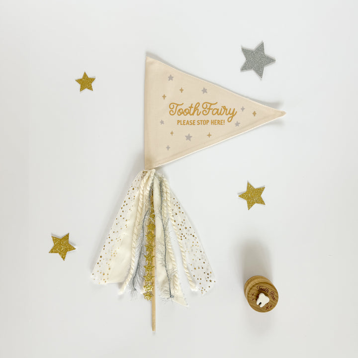 Gold Tooth Fairy Flags