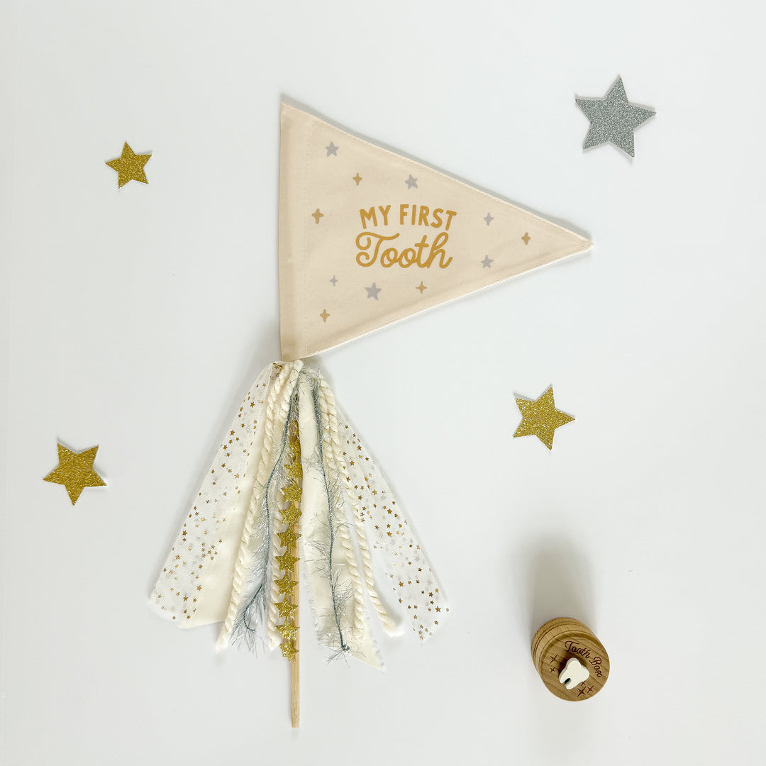 Gold Tooth Fairy Flags