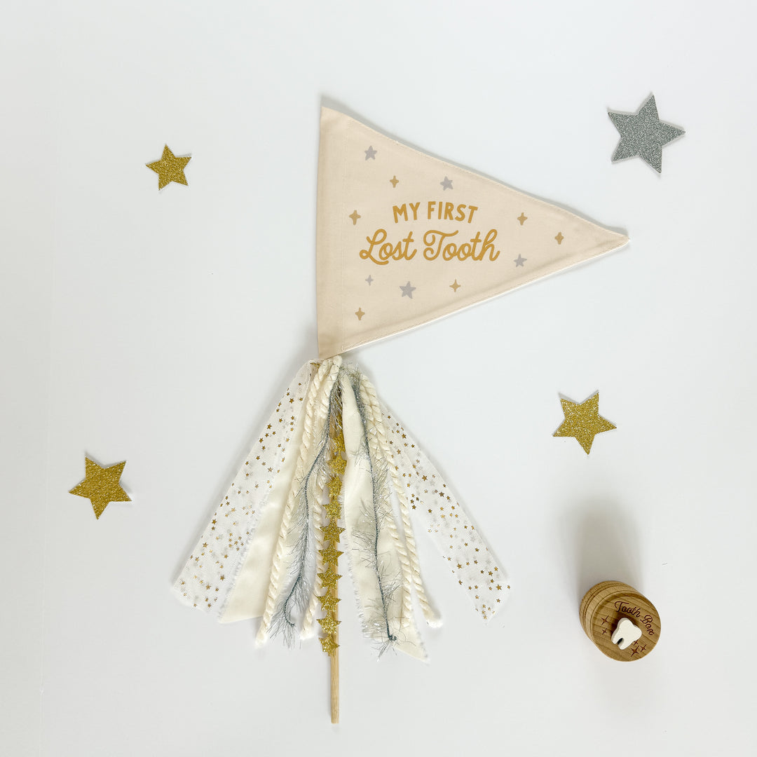 Gold Tooth Fairy Flags