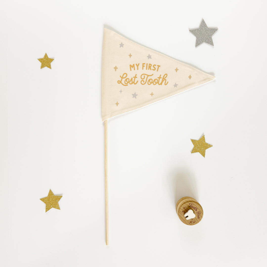 Gold Tooth Fairy Flags