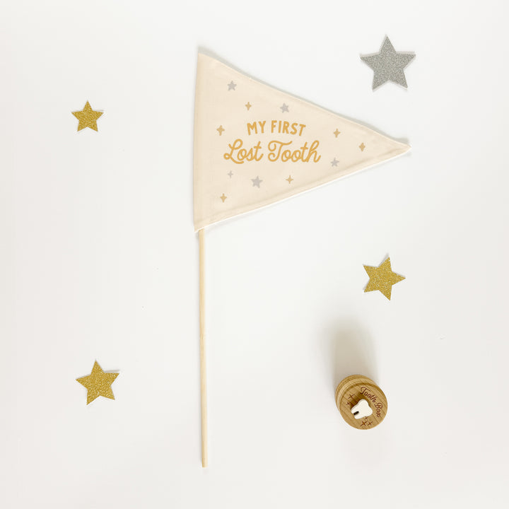 Gold Tooth Fairy Flags