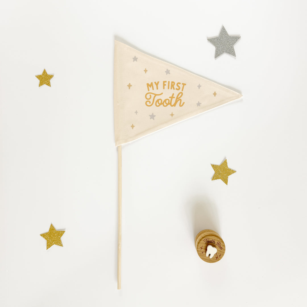 Gold Tooth Fairy Flags