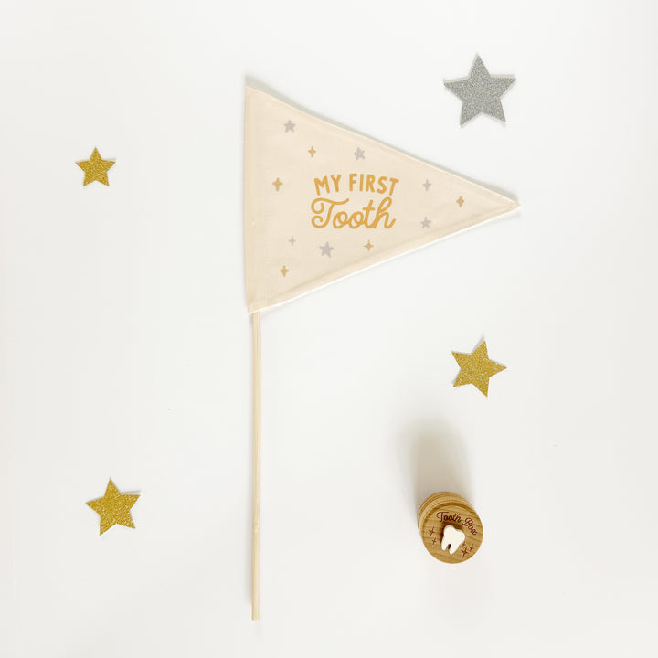 Gold Tooth Fairy Flags