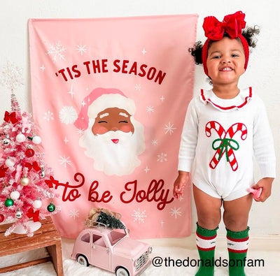 {Pink} Tis the Season to be Jolly Banner©