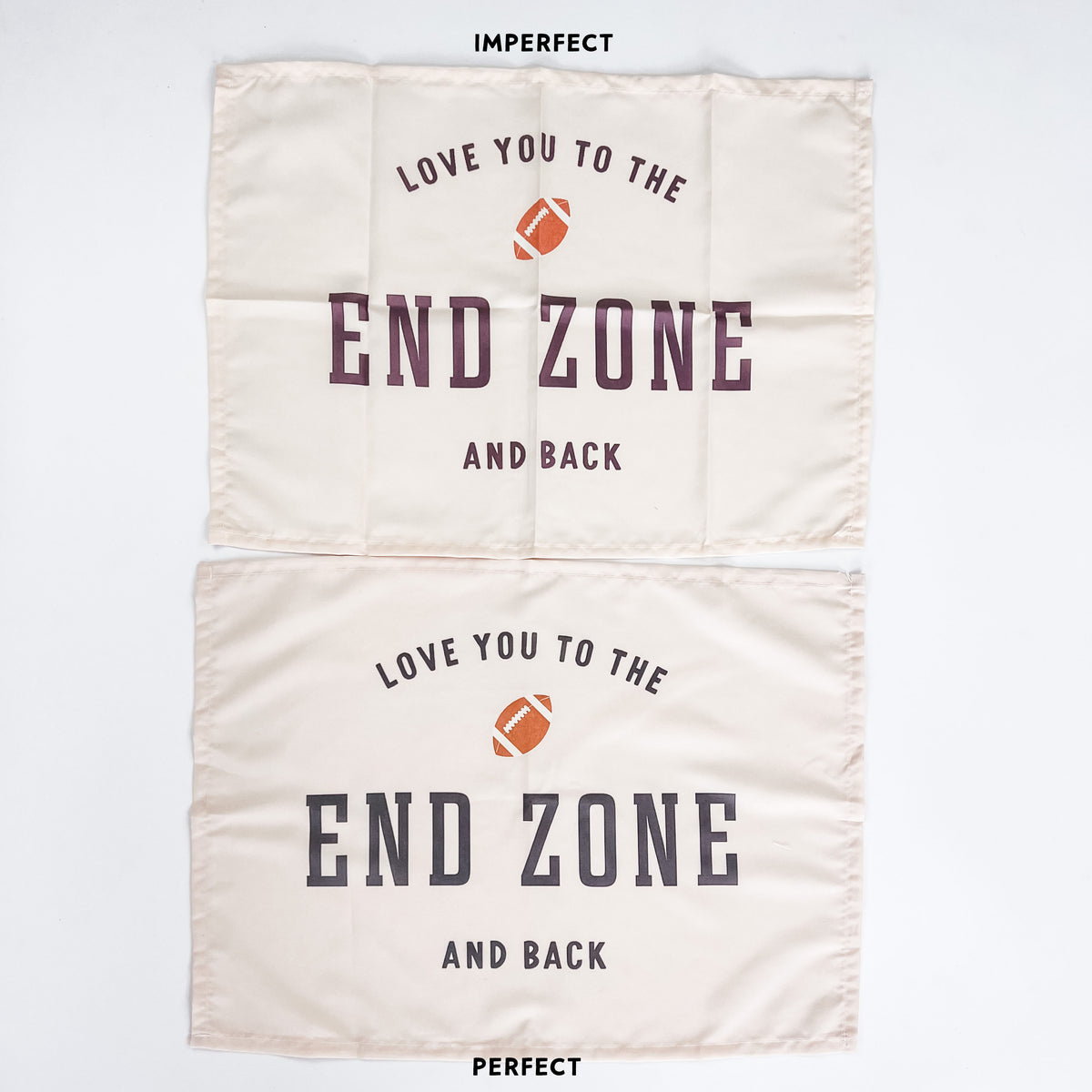 IMPERFECT {Natural} I Love You to The End Zone Banner