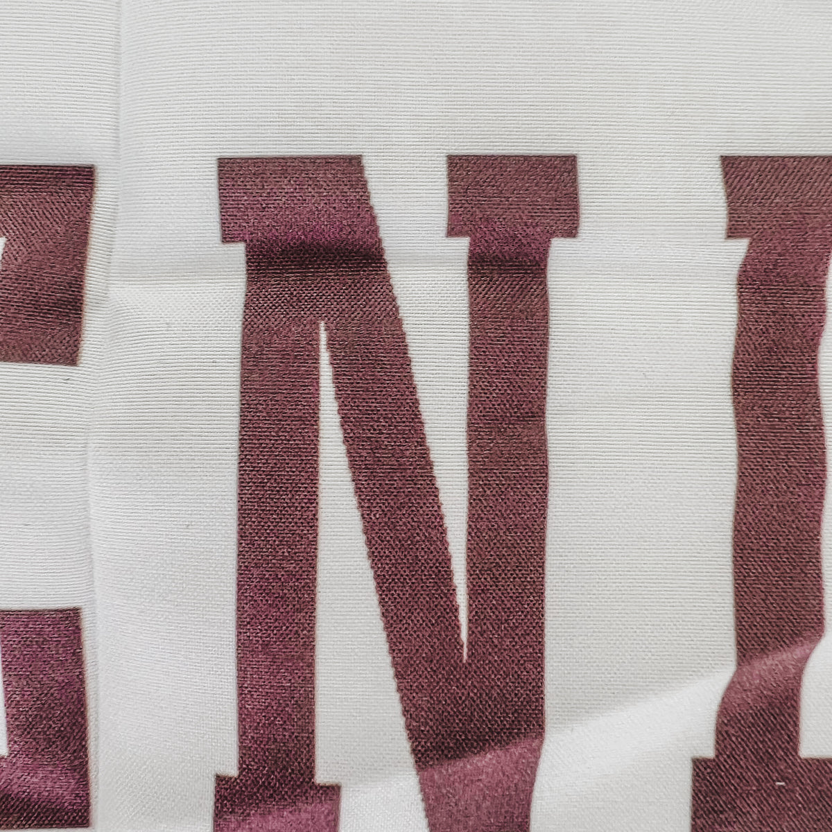 IMPERFECT {White} I Love You to The End Zone Banner