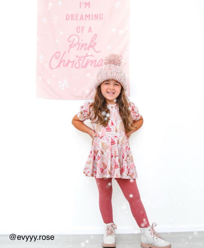 {Light Pink} I'm Dreaming of a Pink Christmas Banner©