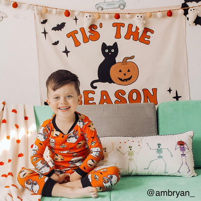 {Natural + Orange} Halloween Tis' The Season Banner