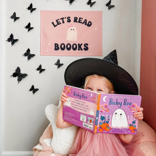 {Pink} Let's Read Boooks Banner©