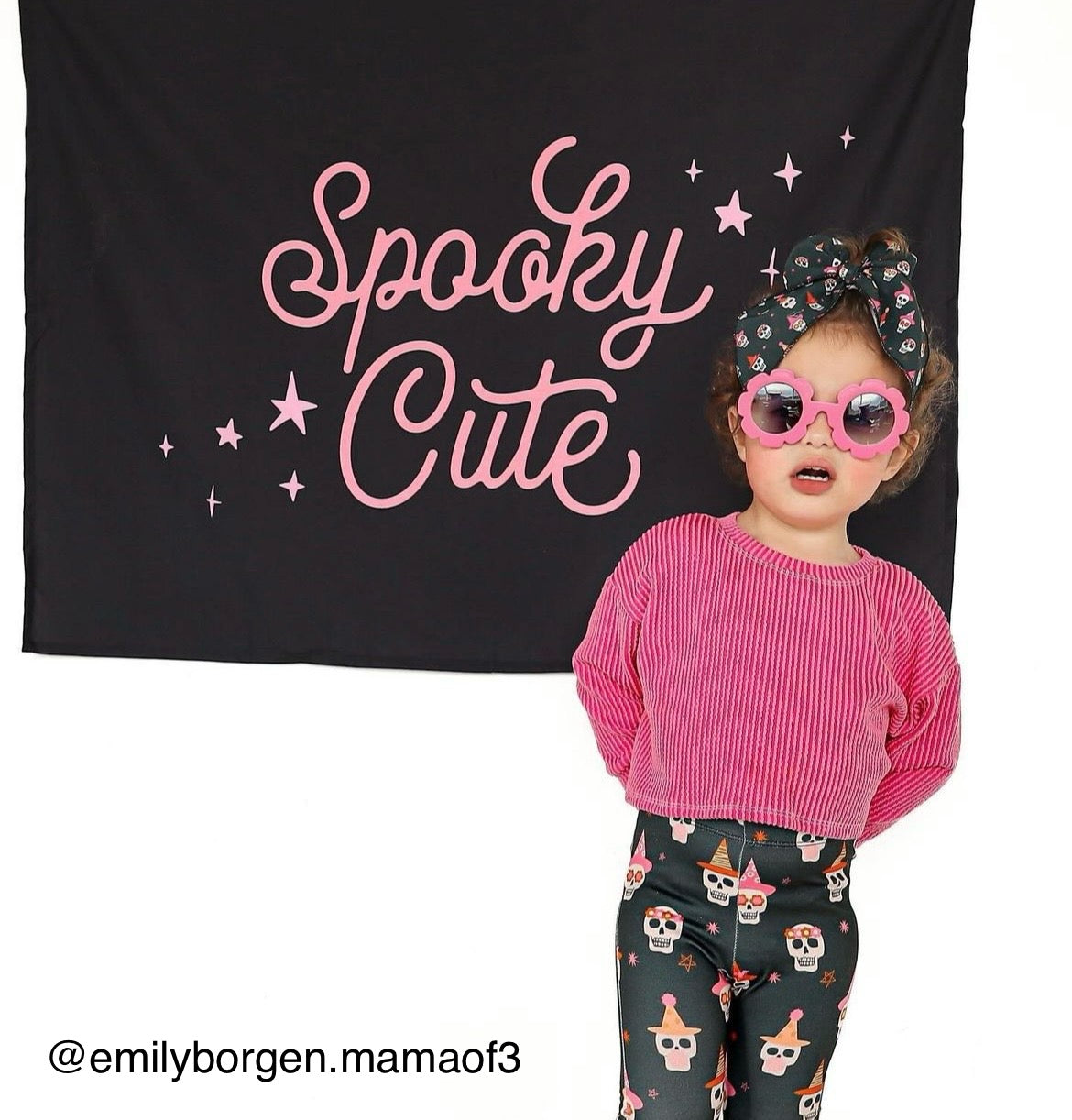 {Black & Pink} Spooky Cute Banner