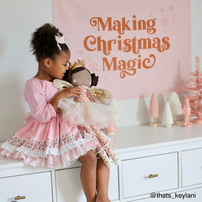 {Pink} Making Christmas Magic Banner