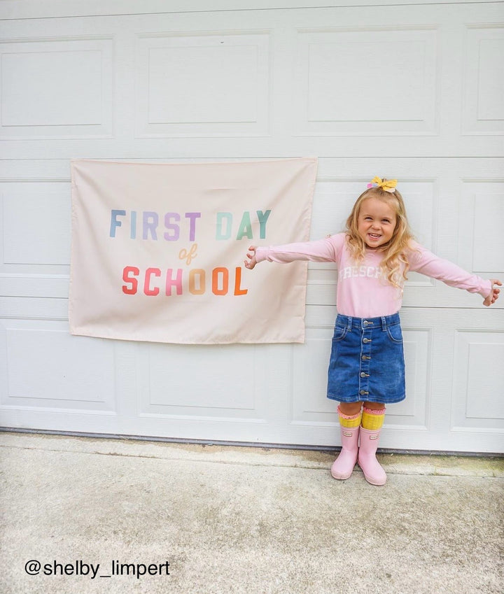 First Day of School Banner