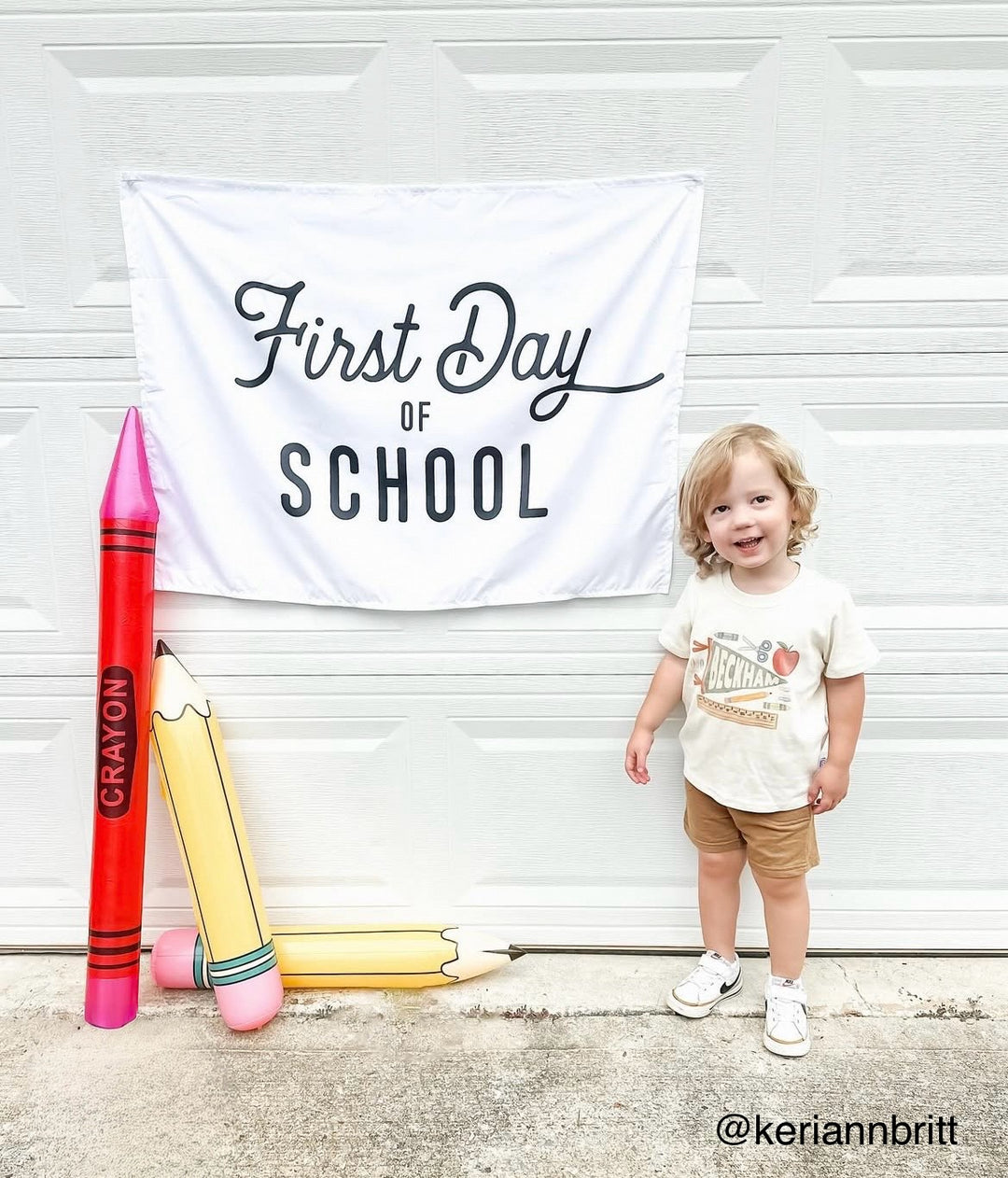 First Day of School Banner