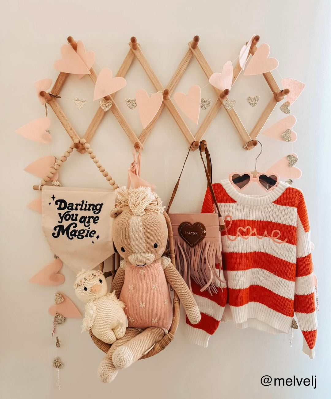 PRE-ORDER: {Neutral} Darling You are Magic Hang Sign - {Ships last week Aug.)
