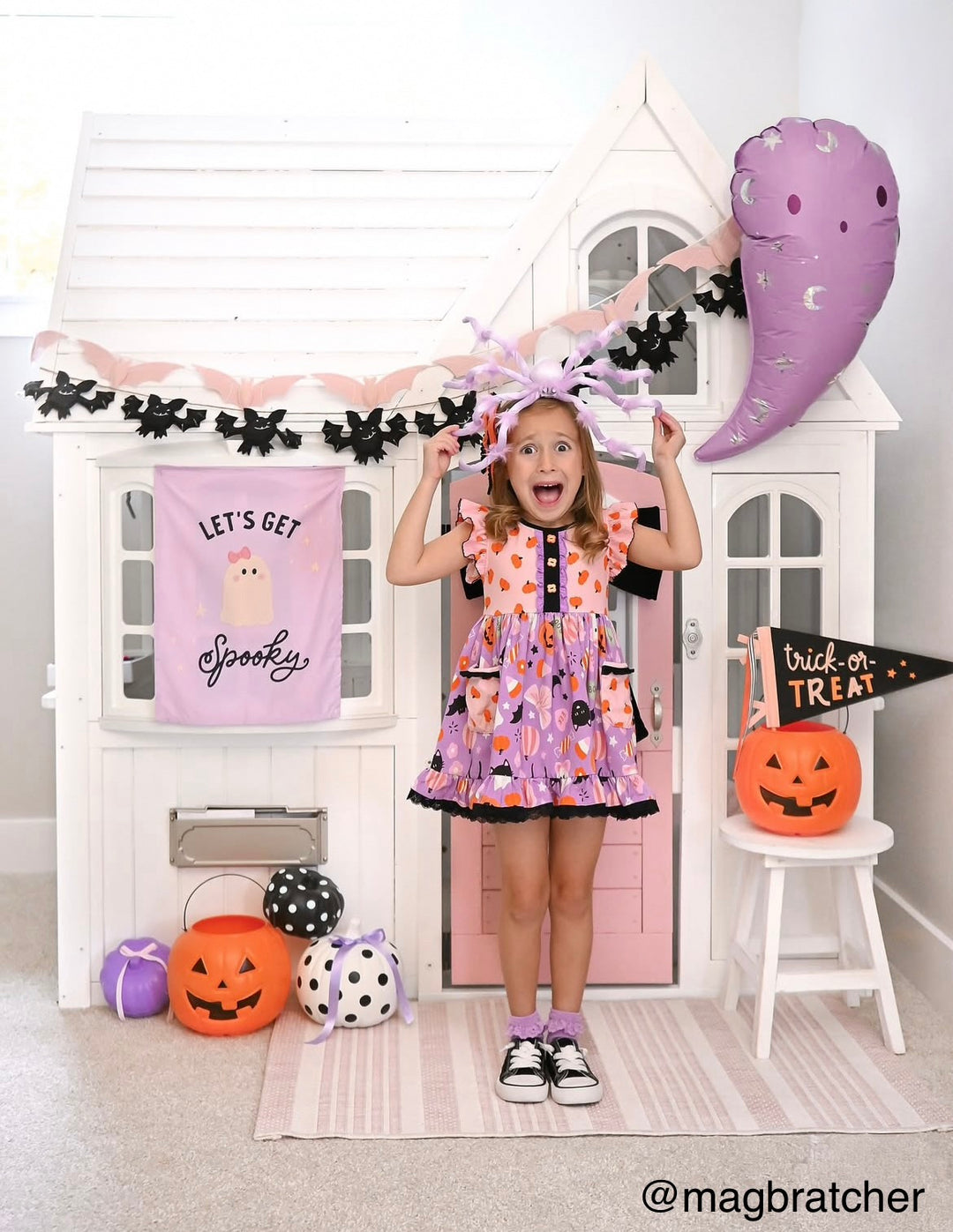 {Purple} Let's Get Spooky Banner©