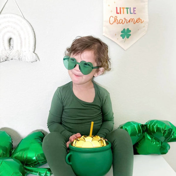 {Rainbow} Little Charmer Hang Sign