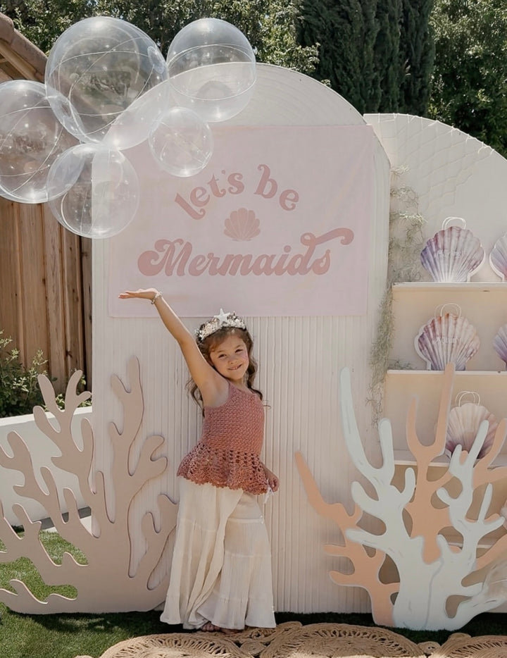 Let's Be Mermaids Banner