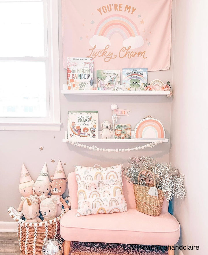 {Rainbow Pink} You're My Lucky Charm Banner