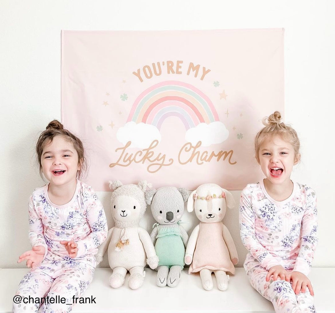 {Rainbow Pink} You're My Lucky Charm Banner