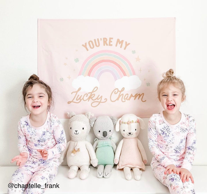 {Rainbow Pink} You're My Lucky Charm Banner