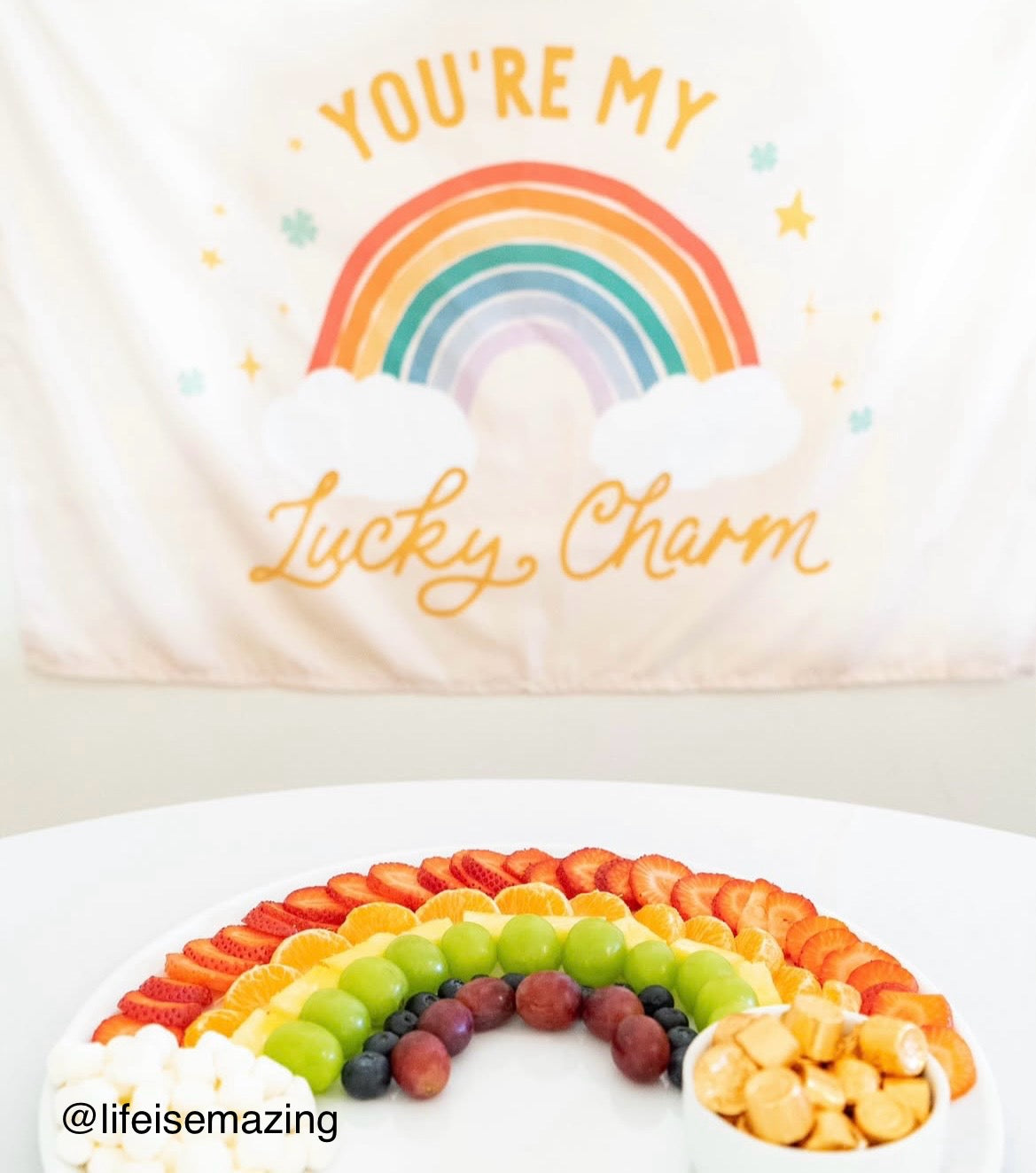 {Neutral Rainbow} You're My Lucky Charm Banner