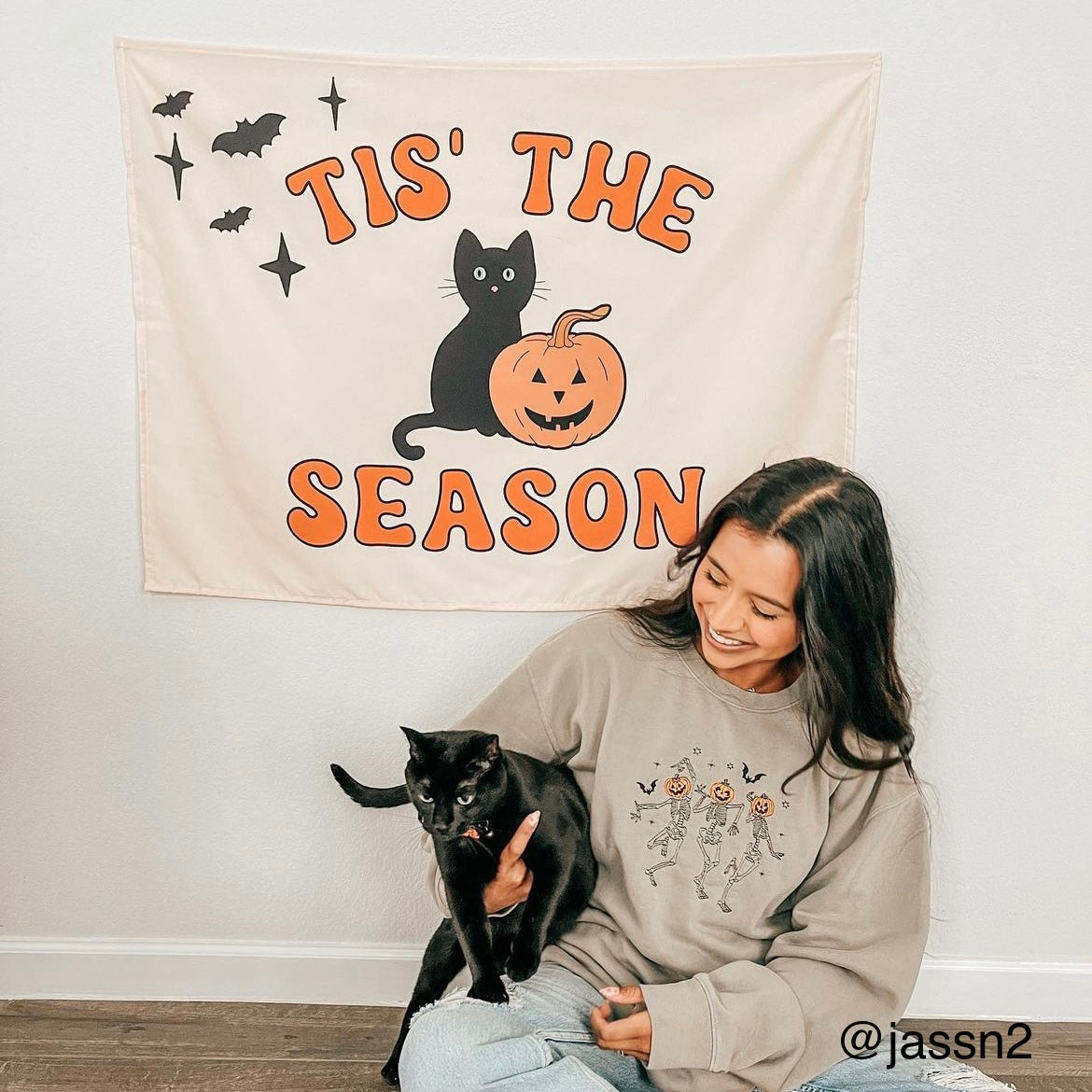 {Natural + Orange} Halloween Tis' The Season Banner