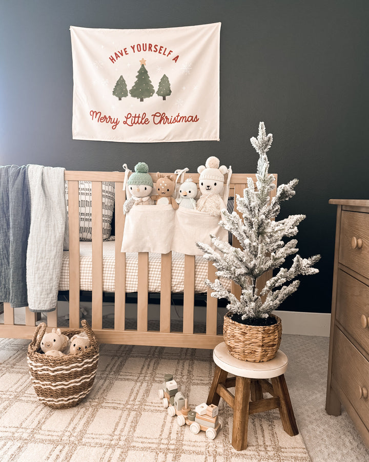 {Neutral} Have Yourself a Merry Little Christmas Horizontal Banner