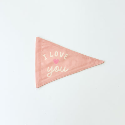 {Pink} I Love You Flag