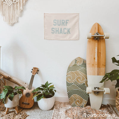 {Tidal Blue} Surf Shack Banner