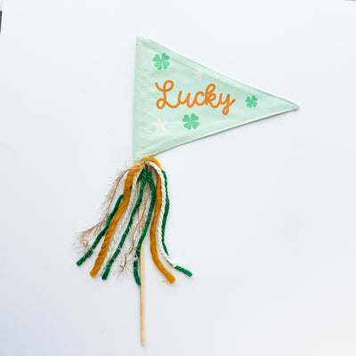 {Green} Lucky Flag