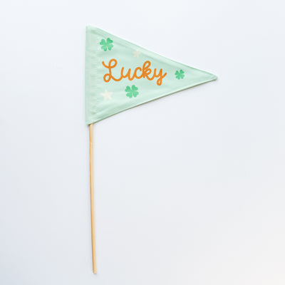 {Green} Lucky Flag