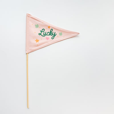 {Pink} Lucky Flag