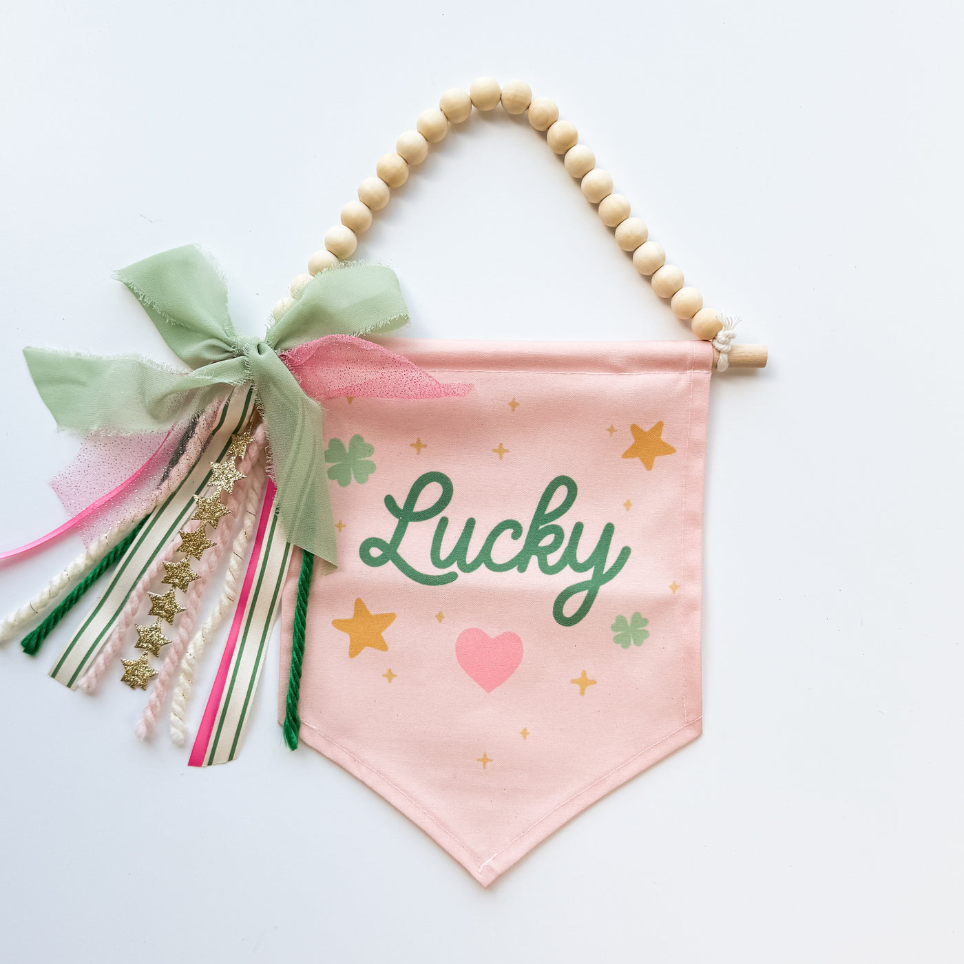 {Pink} Lucky Hang Sign