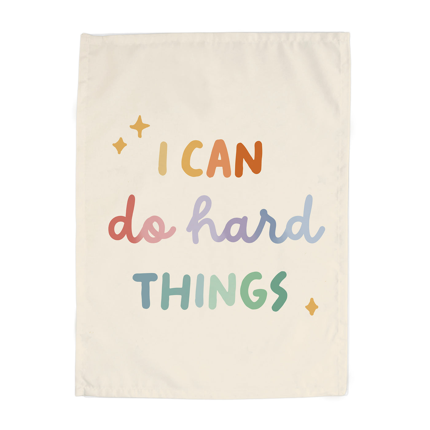 {Rainbow} I Can Do Hard Things Banner