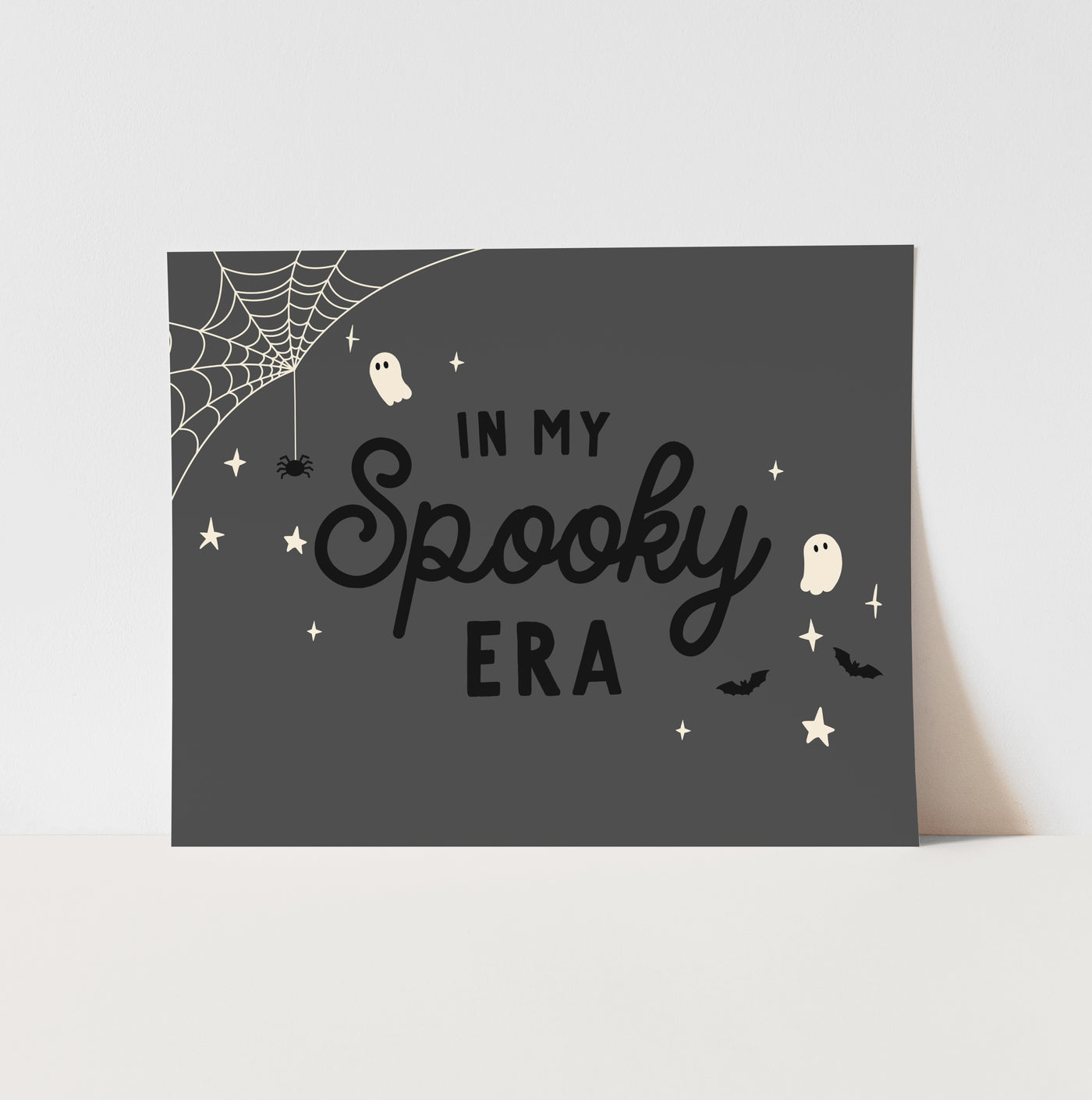 Art Print: {Black} In my Spooky Era