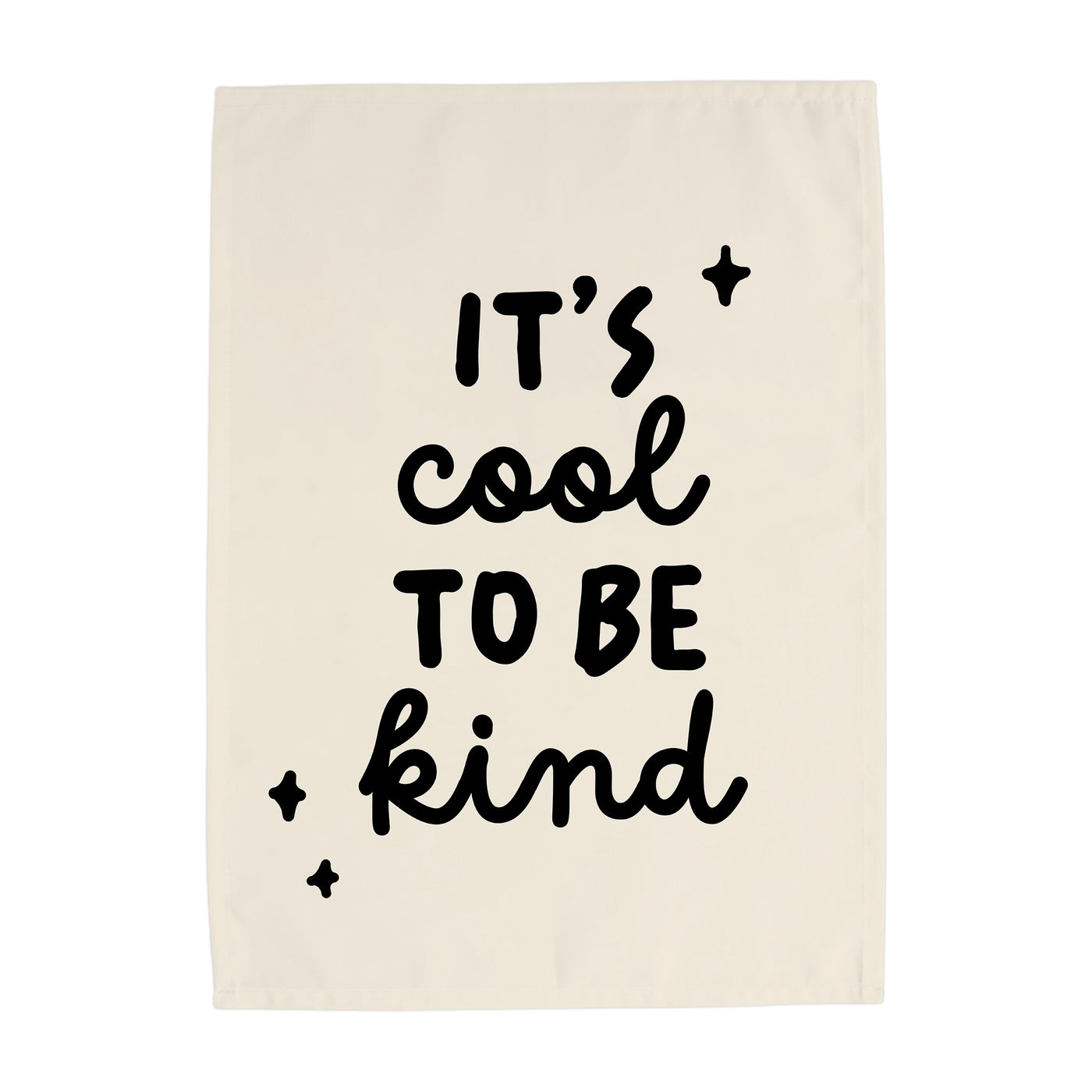 {Natural & Black} It's cool to be kind Banner