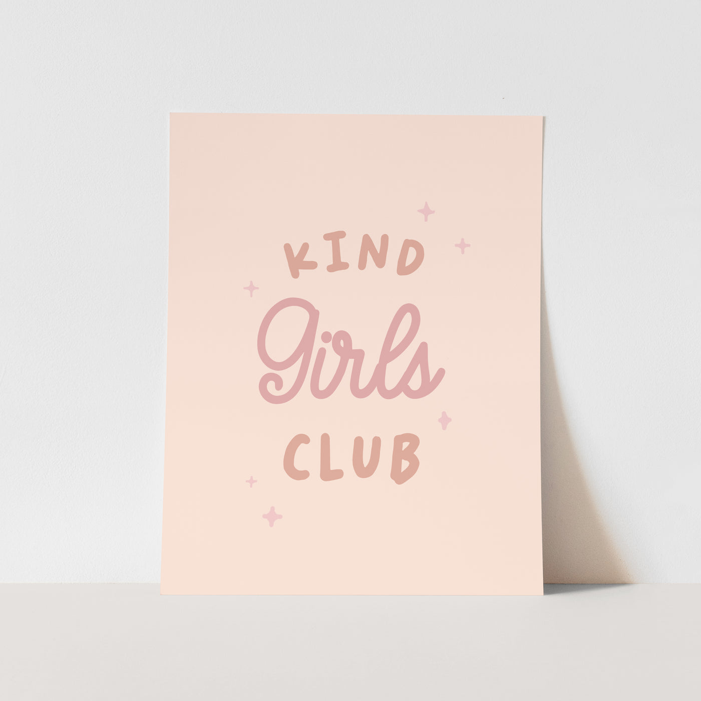 Art Print: Kind Girls Club