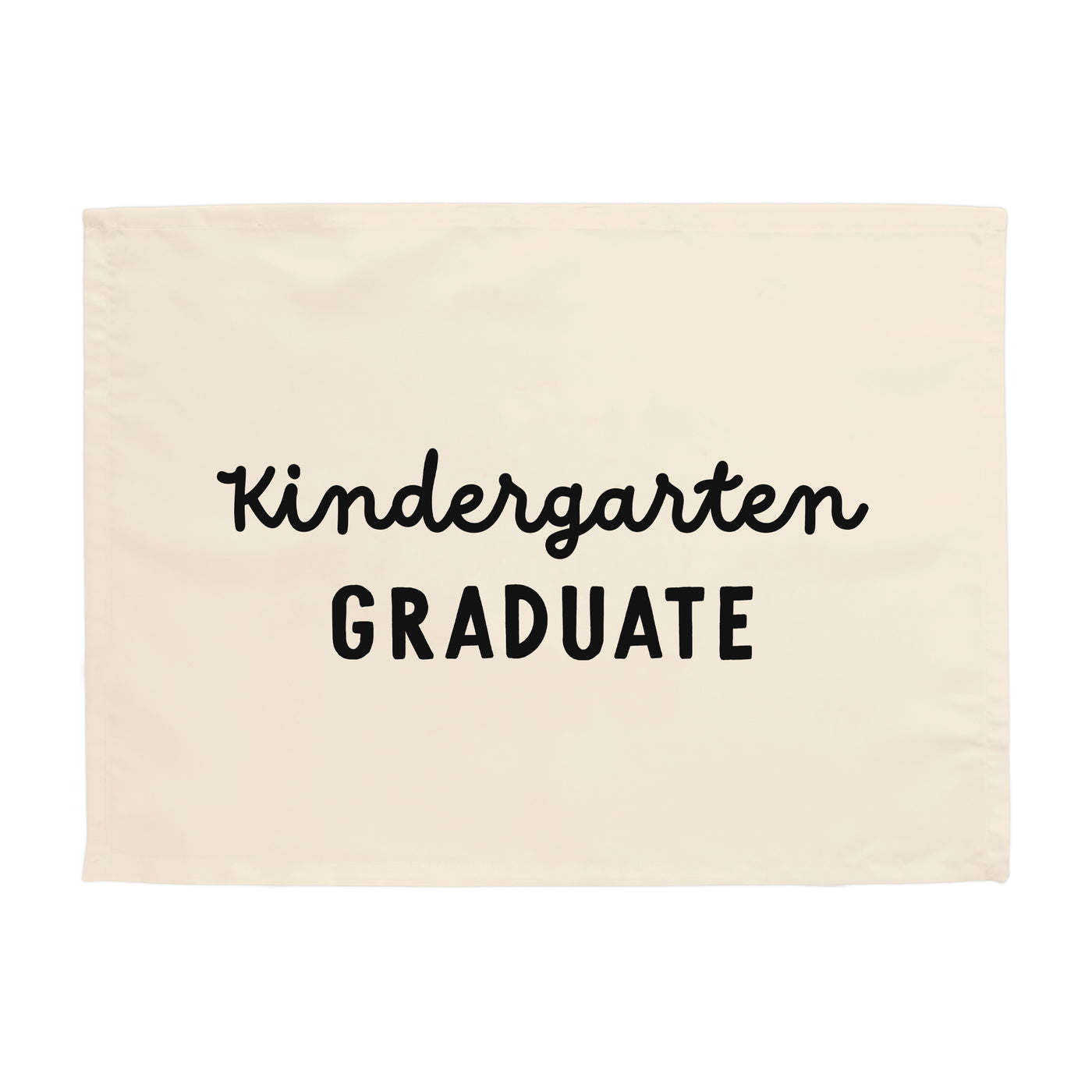 {Black + Neutral} Kindergarten Graduate  Banner