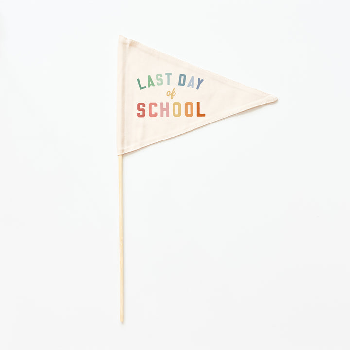 {Rainbow} Last Day Individual School Flags