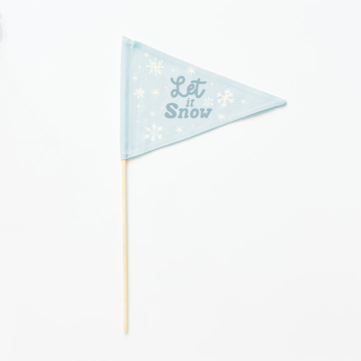 PRE-ORDER: Let It Snow Flag