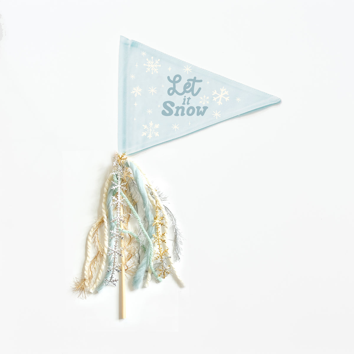 Let It Snow Flag