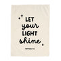 Let Your Light Shine Banner