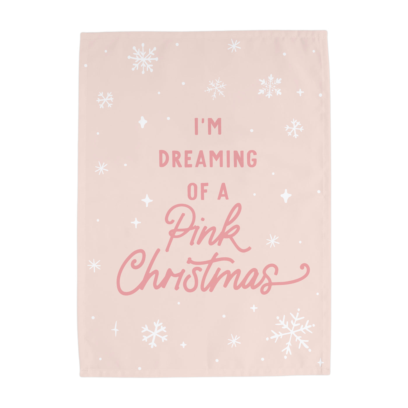 {Light Pink} I'm Dreaming of a Pink Christmas Banner