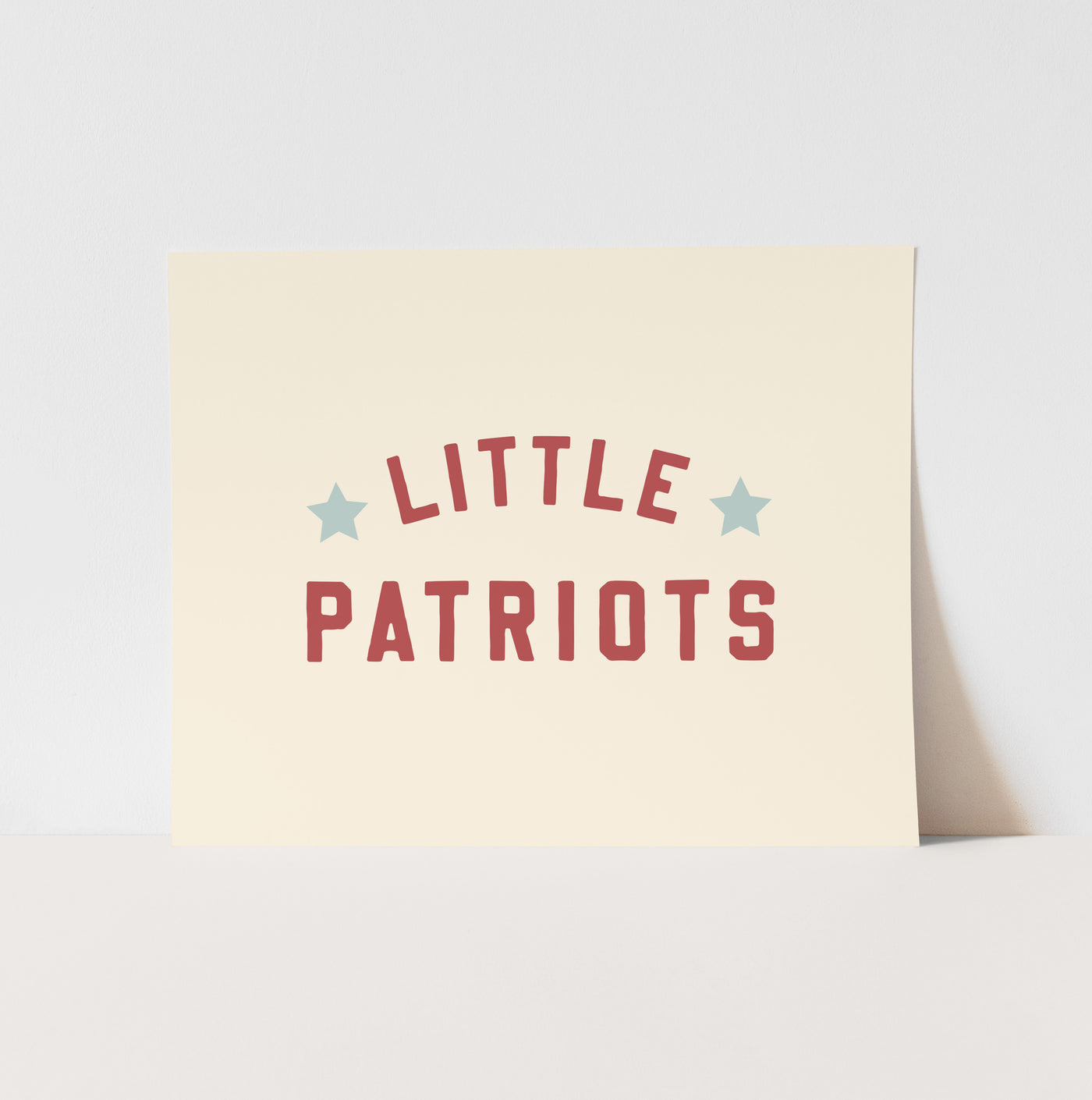 Little Patriots Art Print