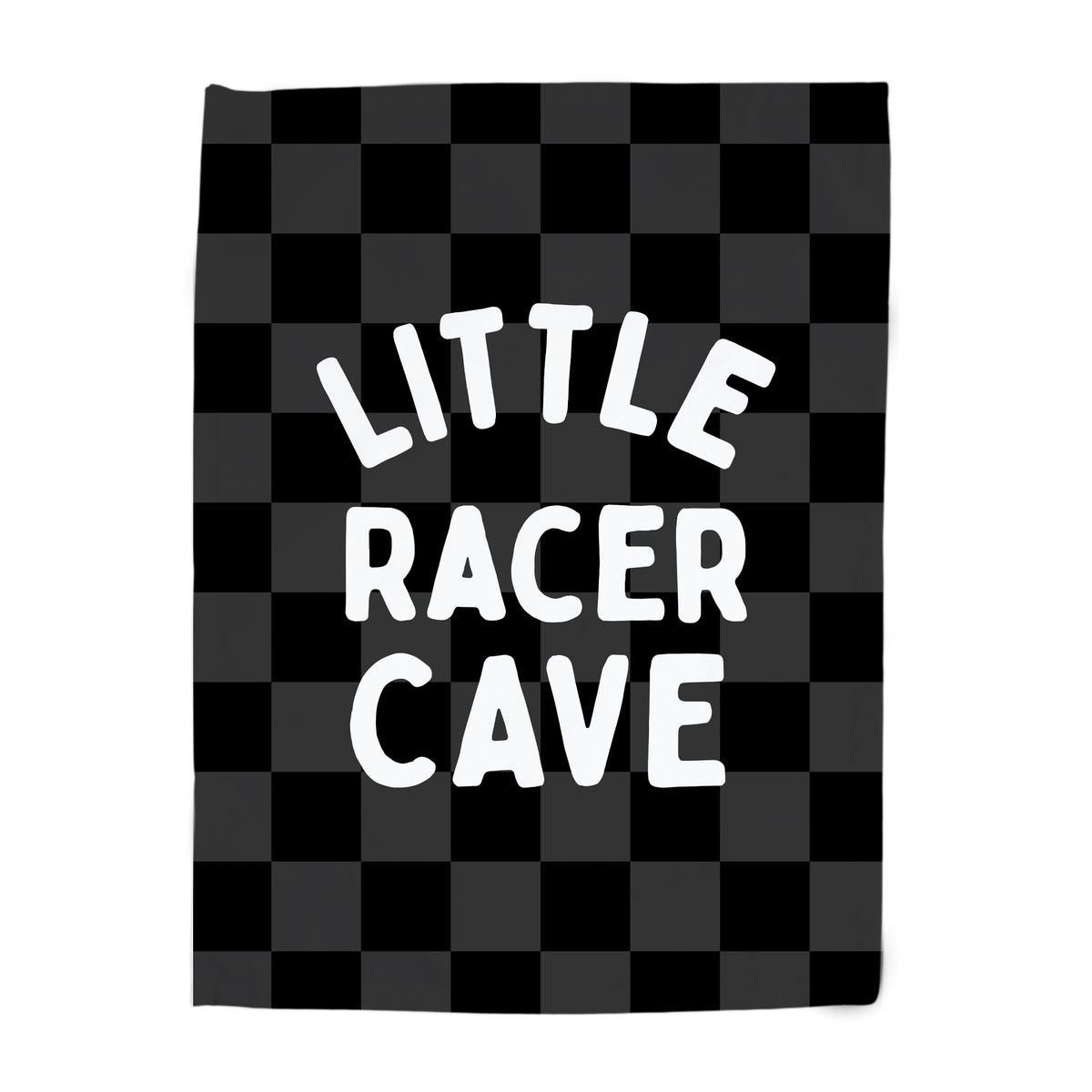 {Black Check} Little Racer Cave Banner