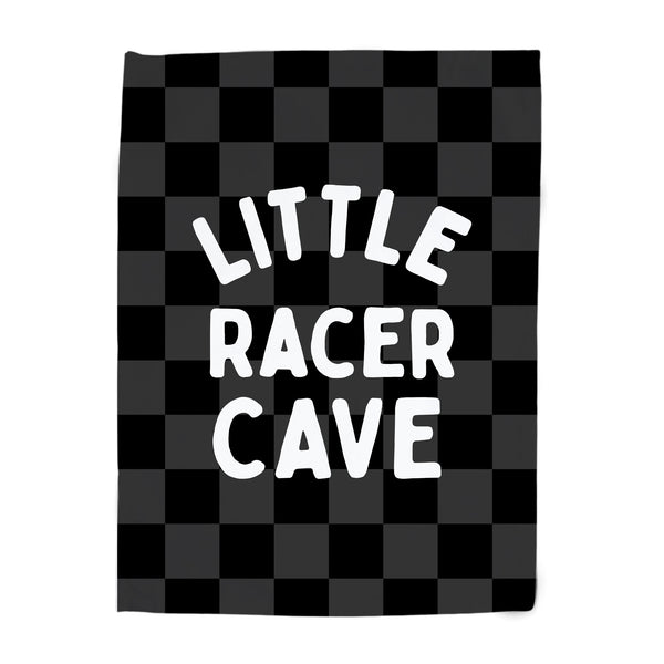{Black Check} Little Racer Cave Banner