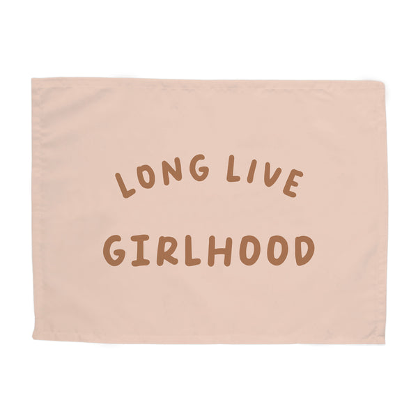 {Blush & Umber} Long Live Girlhood Banner