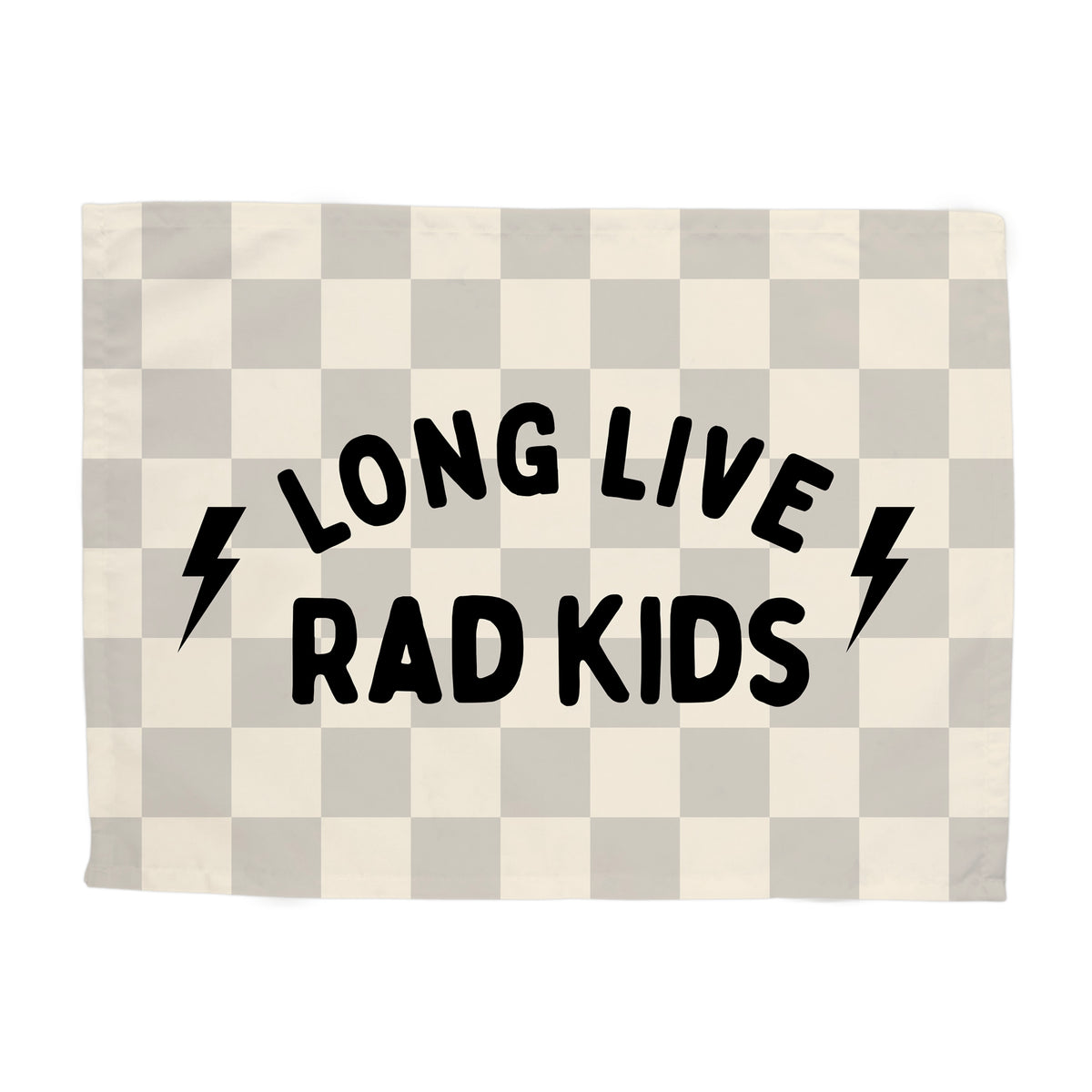 {Grey Check} Long Live Rad Kids Banner