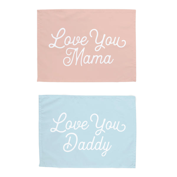 Love you Daddy and Love You Mama Banner Bundle