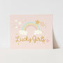 Lucky Girls Art Print